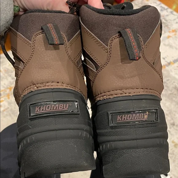 Khombu Men's Dual-Tone Rain & Snow Boots - Picture 3 of 6